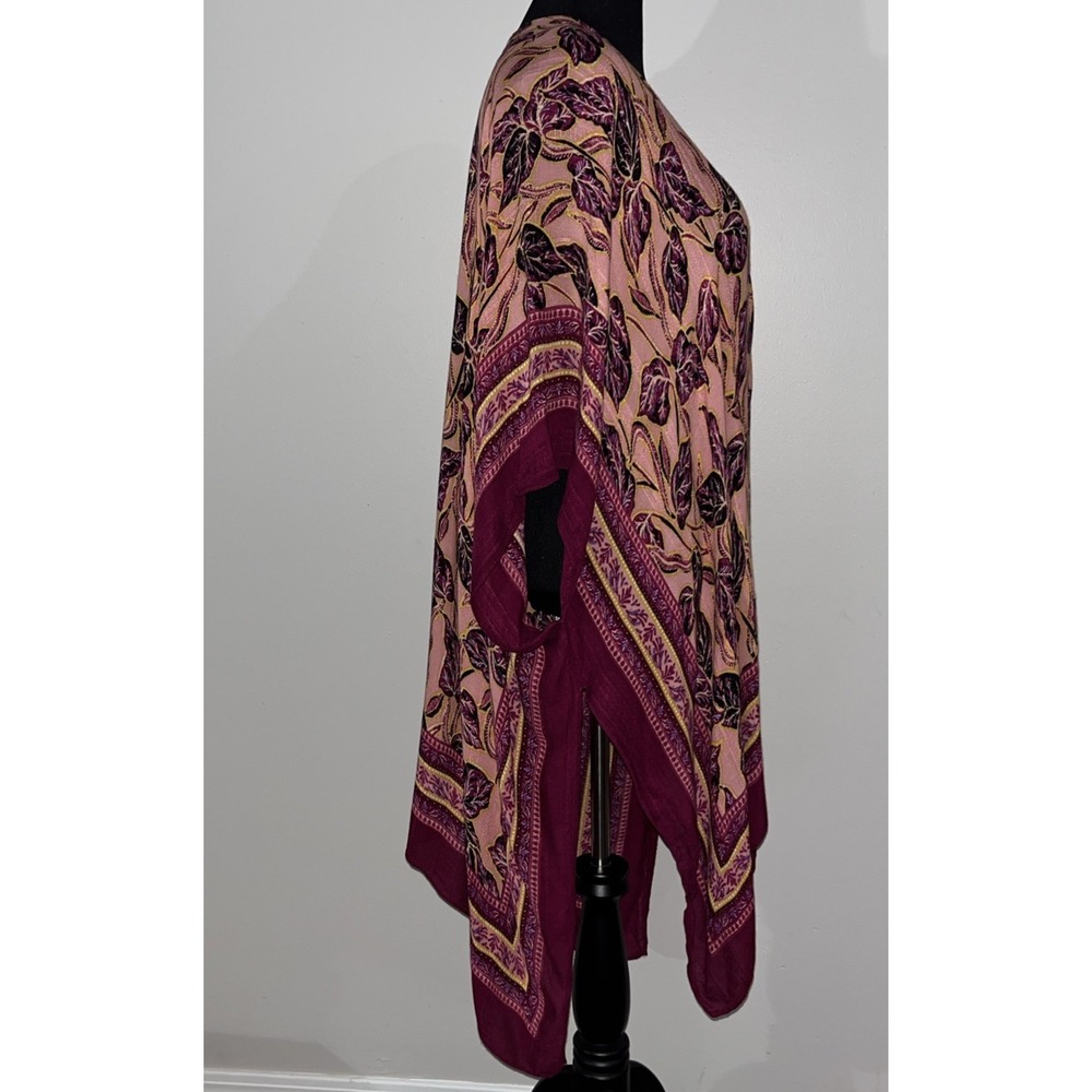 Time and True Women’s Boho Kimono DusterCardigan Size S/M‎ - Picture 6 of 12